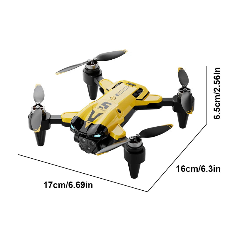 M5 Mini RC Drone Professional Triple Camera Drone with HD 4K GPS Commercial Drones with High Quality Imaging Features Dron Toys