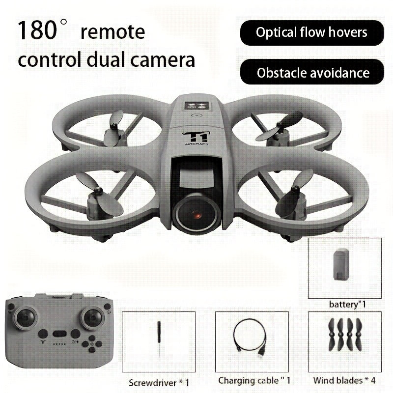 2025 Upgraded 4K Drone with FPV, -Like Real-Time Video & Obstacle Avoidance, One-Key Auto Hover/Return, 2 Batteries Long Flight, App-Controlled RC Quadcopter for, Gift with Flight Box