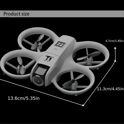 2025 Upgraded 4K Drone with FPV, -Like Real-Time Video & Obstacle Avoidance, One-Key Auto Hover/Return, 2 Batteries Long Flight, App-Controlled RC Quadcopter for, Gift with Flight Box