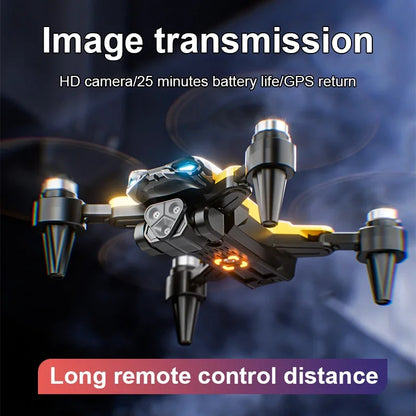 M5 Mini RC Drone Professional Triple Camera Drone with HD 4K GPS Commercial Drones with High Quality Imaging Features Dron Toys