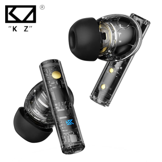 KZ Carol TWS Earphone 6 MIC Active Noise Canceling True Wireless  waterproof Bluetooth 5.3  Stereo Earbuds