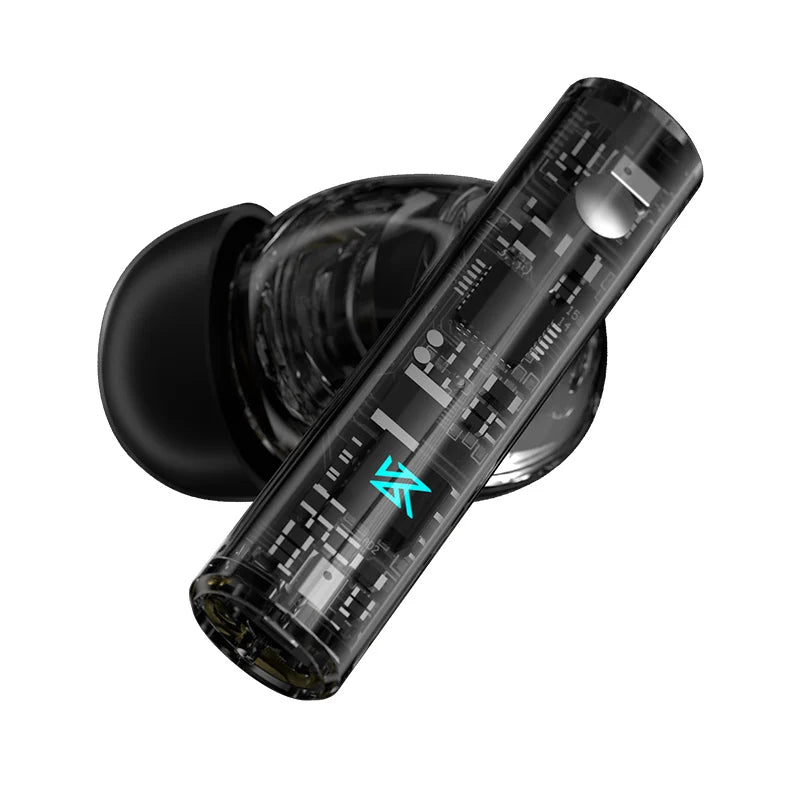 KZ Sora 5.4 Bluetooth in-Ear Earphone Low Latency Noise Canceling Sports Headests with Charging Case Comfortable to Wear