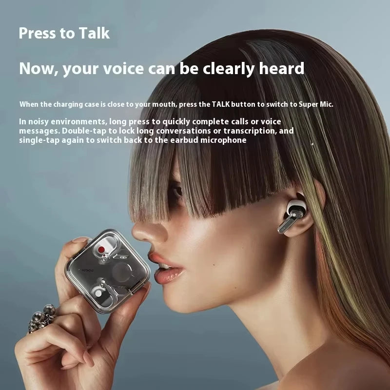 2026 Nothing Ear (3) Earphones Wireless Bluetooth 45dB Noise Reduction Headset Nothing Ear3 in-Ear Hifi Stereo Portable Earphone