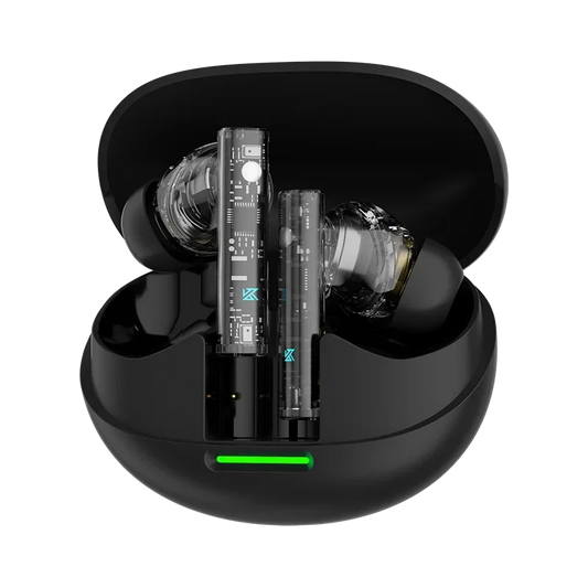 KZ Sora 5.4 Bluetooth in-Ear Earphone Low Latency Noise Canceling Sports Headests with Charging Case Comfortable to Wear